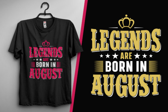 August Legends: Graphics for Print Templates