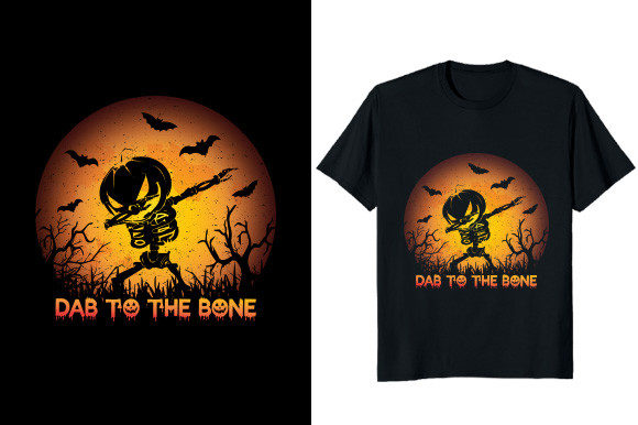 Dab to the Bone: Graphics for T-Shirt Designs