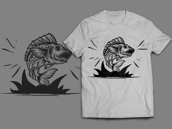 Fishing Tshirt Design: Graphics for T-Shirt Designs