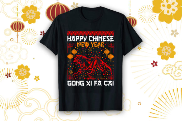 Gong Xi Fa Cai Graphics for T-Shirt Designs