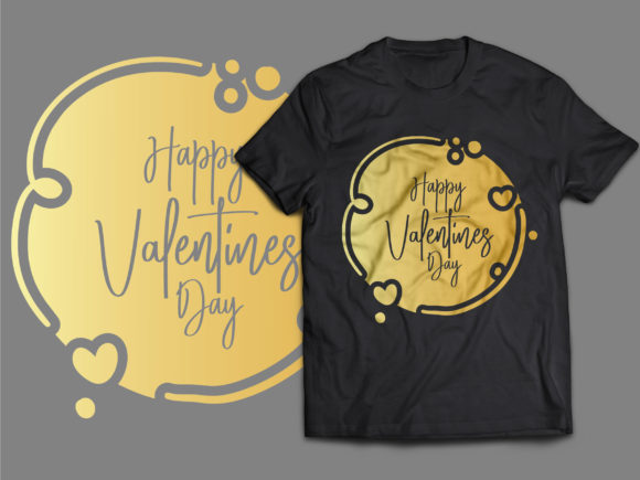 Happy Valentines Tshirt Design Graphics