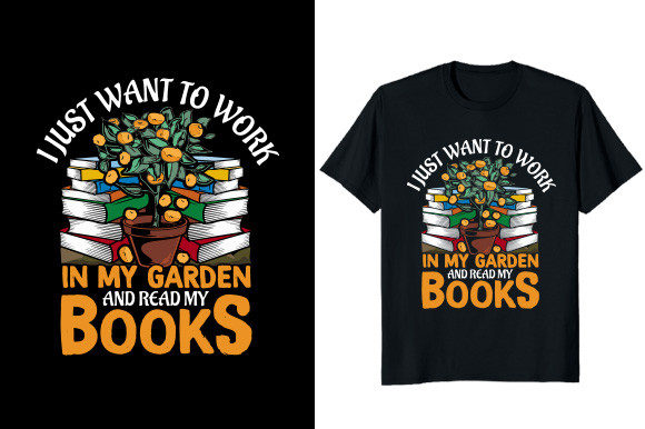 I Read My Books T-shirt Design Graphics
