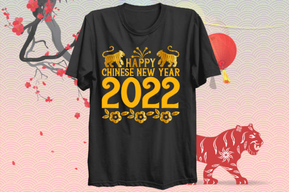 Tiger CNY Graphics for T-Shirt Designs
